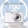 4K 48MP Digital Camera, Autofocus 16X Digital Zoom Anti Shake Compact Vlogging Camera with 2.8 Inch Screen for Kids, Teens, Adults (White) view 4