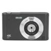 4K 48MP Digital Camera for Photography, Autofocus 16X Digital Zoom Anti Shake Compact Travel Vlogging Camera with 2.4 Inch Screen (Black) view 1
