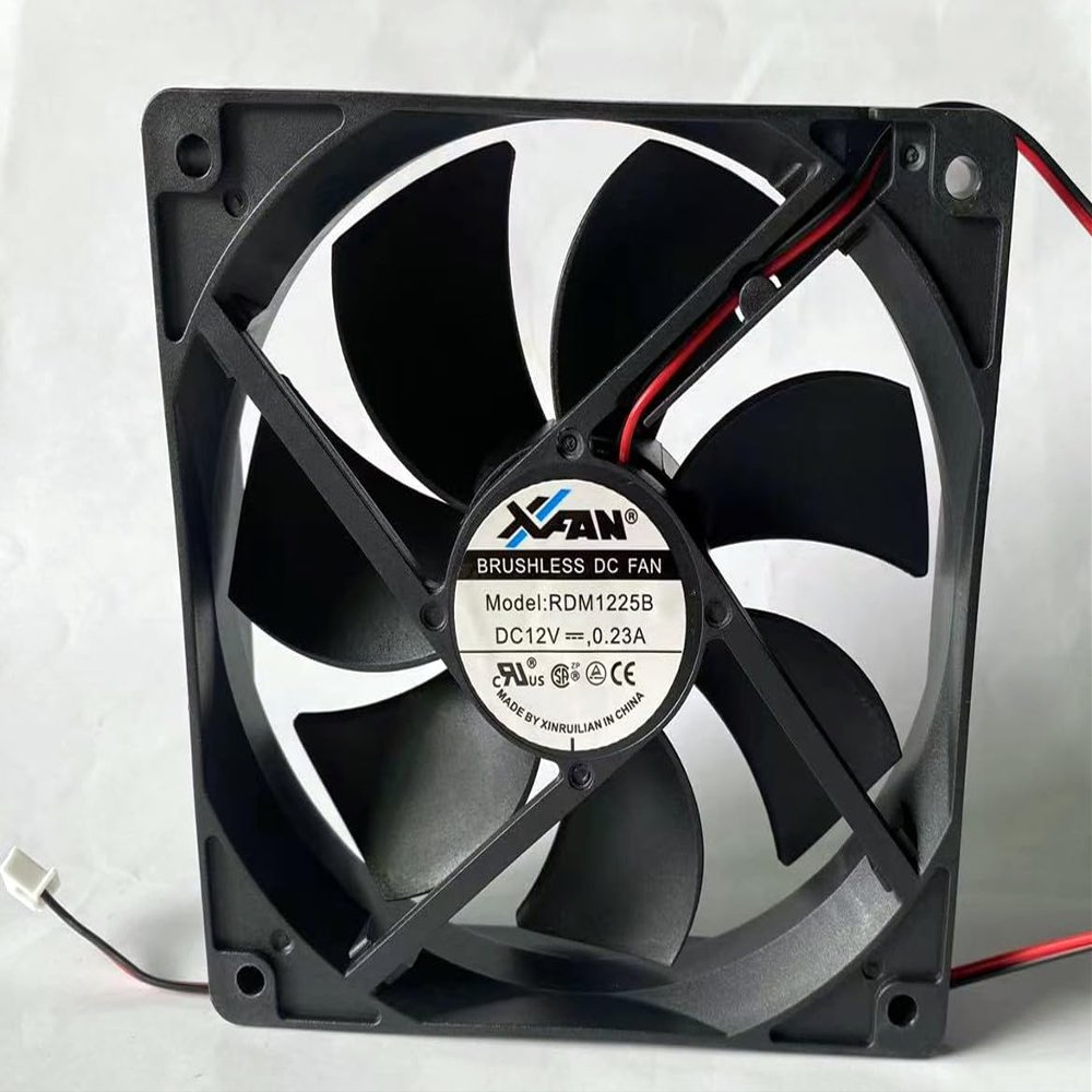 RDM1225B DC12V 0.23A 12012025mm Cooling Fan for RDM1225B Fan