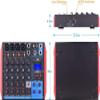 Studio Mixing Desks, Live Mixers 6-Channel Mixing Console Digital Audio Mixer Supports BT/USB/MP3 Connection for Music Recording DJ Network Live Broadcast Karaoke view 4