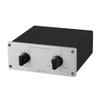 1 to 3 XLR Audio Switch, 3-Channel Stereo Passive Selector, Balanced Signal Converter with Volume Control (XLR 1-3VOL) view 1