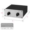 1 to 3 XLR Audio Switch, 3-Channel Stereo Passive Selector, Balanced Signal Converter with Volume Control (XLR 1-3VOL) view 4