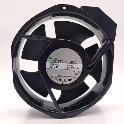 for 115V 35W 5915PC-12T-B30 17238 17cm Metal high-Temperature Resistant Fan