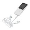 Bluetooth MP3 Player with Earphones, Portable HiFi Lossless Sound Music Player with Speaker, Mp3 Player with Radio, Voice Recorder, EBook, Up to 128GB Expandable (White) view 4
