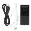 Bluetooth MP3 Player with Earphones, Portable HiFi Lossless Sound Music Player with Speaker, Mp3 Player with Radio, Voice Recorder, EBook, Up to 128GB Expandable (Black) view 4