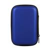 Digital Storage Organizer, Travel Bag for USB Cable Earphone SD Card Data Cable, Mini Case Shockproof Lightweight Compact Portable Organizer (Dark Blue) view 1