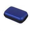 Digital Storage Organizer, Travel Bag for USB Cable Earphone SD Card Data Cable, Mini Case Shockproof Lightweight Compact Portable Organizer (Dark Blue) view 3