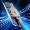 Magnetic SSD Enclosure, M.2 2230 NVMe SSD Enclosure USB 3.2 Type C RTL9210 Master 10G PD 100W 8K Screen Projection External SSD Case for Phone view 2