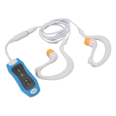 MP3 Player, 8GB IPX8, Long Battery Life, Improved Bass Sound, with Earphone for Swimming, Biking, Hiking, Dive (8GB)