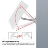 Antenna Mount, Mounting Kit with Pipe Adapter, Adjust 88 Tilt Angle for Better Singal, Roof Mount Compatible with Standard Gen3 V3 Antenna Dish view 4