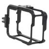 Action Camera Cage, Quick Release Metal Protective Frame Cage Rig with Dual Cold Shoe Mount, Heat Dissipation Bracket Design, Compatible with Ace, Quick Release Base, and Tripod view 1