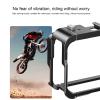 Action Camera Cage, Quick Release Metal Protective Frame Cage Rig with Dual Cold Shoe Mount, Heat Dissipation Bracket Design, Compatible with Ace, Quick Release Base, and Tripod view 3