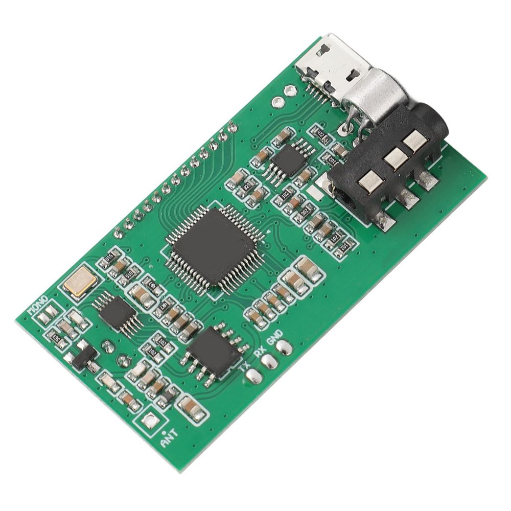 Transmitter Module,FM Professional High Sensitivity Digital Sound Mic Development Board for Radio Station Sound Transmitting