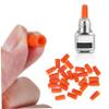 Eyelash Glue Bottle Nozzle Caps 100Pcs Plastic Replacement Needles view 2