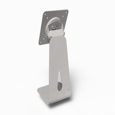 TABcare Metal VESA Desktop Stand Mount 360 Degrees Rotate and 180Forward and Backward Supports 75x75mm 100x100mm (White)