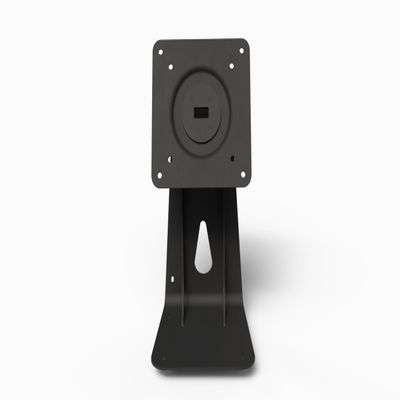 TABcare Metal Desktop Stand Mount 360 Degrees Rotate and 180 Forward and Backward Supports VESA 75x75mm 100x100mm (Black)