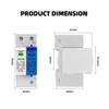 IPUDIS AC SPD Lightning Arrester 1P+NPE 40KA 50KA T1 T2 385V 275V 255V House Surge Protector Protective Low-Voltage Device(275V) view 4