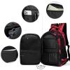 Backpack for Women Men Daypack Red Rose And Black Leaves Laptop Backpack Computer Bag Casual Nurse Bag Laptop Bag view 3