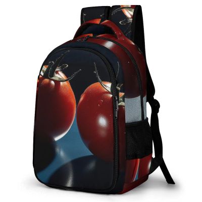 Backpack for Women Men Daypack Tomatoes on The Table Laptop Backpack Computer Bag Casual Nurse Bag Laptop Bag