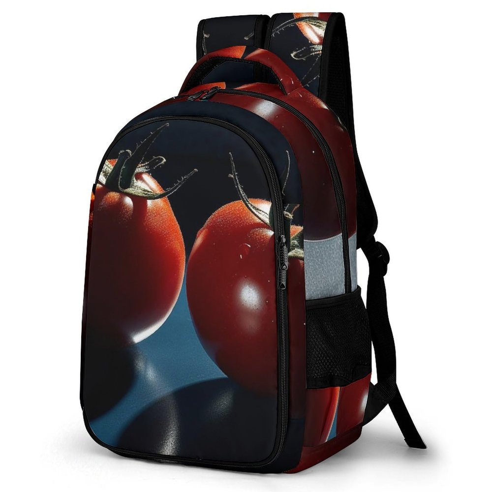 Backpack for Women Men Daypack Tomatoes on The Table Laptop Backpack Computer Bag Casual Nurse Bag Laptop Bag