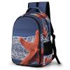 Backpack for Women Men Daypack Starfish Fishnet Laptop Backpack Computer Bag Casual Nurse Bag Laptop Bag view 1