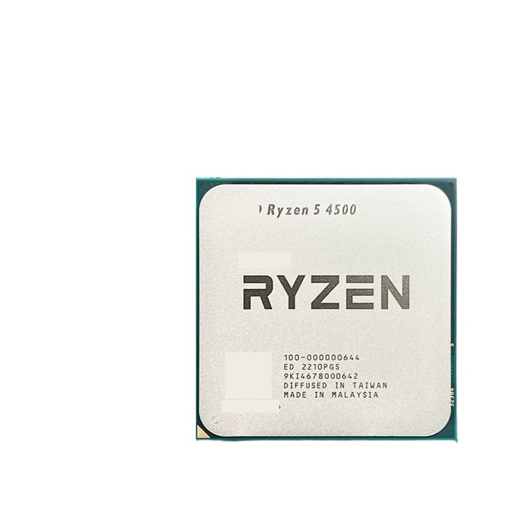 EWKYLSEM CPU R 5 4500 R5 4500 3.6 GHz 6-Core 12-Thread CPU Processor 7NM L3=8M 100-000000644 Socket AM4 No Fan