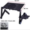 360 Laptop Bed Table Foldable Adjustable Stand Portable with Mouse Board Aluminum Folding Computer Desk view 2