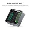 Beelink Mini PC, EQi12 Mini Computers Intel i5-1235U(Up to 4.4GHz) 10C/12T, Micro PC 32GB DDR4 RAM 1TB M.2 NVMe SSD, Desktop Computer 4K@60Hz/HDMI&DP/WiFi6/BT5.2/Gigabit Ethernet/HTPC/W-11 Pro view 3