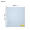MECCANIXITY 20Pcs Anti Static Bags ESD Shielding Bag Flat Open Top Anti Static Bag for Electronic Devices 8x9 Inch(205x225mmm) view 2