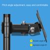 iumLeap Monitor Mount, Height/Angle Adjustable Monitor Arm, Monitor Stand Mount Fits 17 to 32 Inch Computer Screen, with C-Clamp Base(A) view 4