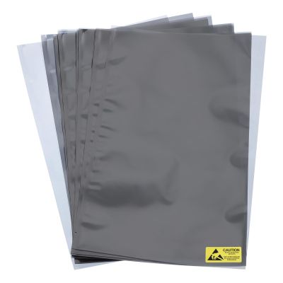 MECCANIXITY 20Pcs Anti Static Bags ESD Shielding Bag Flat Open Top Anti Static Bag for Electronic Devices9x13 Inch(230x330mm)
