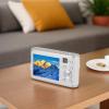 Diyeeni Digital Camera for Photography with 16X Optical Zoom, 4K Vlogging Camera for with Autofocus, 48MP Compact Travel Camera with Battery, USB Connection to PC (White) view 2