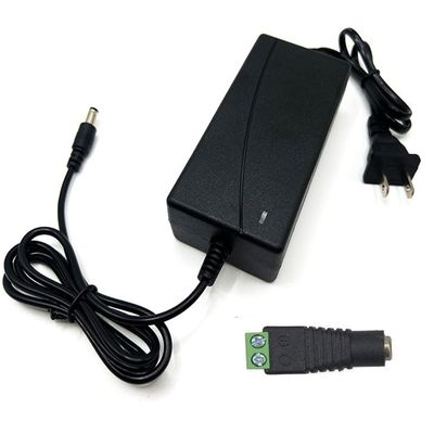 HAASHADA 24V Power Supply Transformer, AC 100-240V to DC 24V 15A LED Adapter, 360 Watt Max for LED Strip Neon Rope String Lights, Computer Project, Recorder, TV Screen