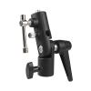 Pomya Camera Fill Light Tripod Ball Head, Metal Universal Flash Light Bracket Holder Lamp Stand, Made of Aluminum Alloy, Convenient for Outdoor (H Type) view 1