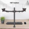 iumLeap 3 Monitor Stand, Heavy Duty Fully Adjustable Monitor Stand for 2 Monitor, Monitor Arms Desk Mount for 17 to 27 Inch Screen view 3
