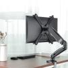 iumLeap Monitor Mount, Monitor Arm Fits 13-27inch Holeless Display, Adjustable Height, Air Pressure Bionic Cantilever Design, Two Installation Methods view 1