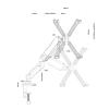 iumLeap Monitor Mount, Monitor Arm Fits 13-27inch Holeless Display, Adjustable Height, Air Pressure Bionic Cantilever Design, Two Installation Methods view 2