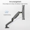 iumLeap Monitor Mount, Monitor Arm Fits 13-27inch Holeless Display, Adjustable Height, Air Pressure Bionic Cantilever Design, Two Installation Methods view 4