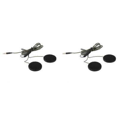Motorcycle Helmet Headset, Hands-Free Calling Bluetooth Wireless 2Pcs Set Helmet Speakers for Riders Commuters Touring Adventure Travel