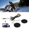 Motorcycle Helmet Headset, Hands-Free Calling Bluetooth Wireless 2Pcs Set Helmet Speakers for Riders Commuters Touring Adventure Travel view 3