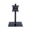 iumLeap Monitor Mount, Height Adjustable Monitor Arm with Tempered Glass Base, Monitor Stand Mount Fits 12-22inch LED Screen Display, Easy to Assemble view 1