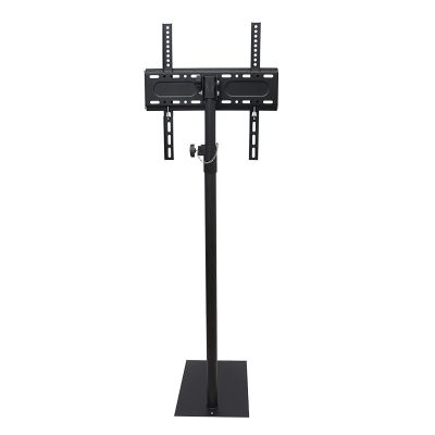iumLeap Swivel TV Floor Stand for 32-55 Inch TVs, Space Saving Standing TV Mount for Bedroom Living Room Corner, Height Adjustable