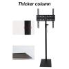 iumLeap Swivel TV Floor Stand for 32-55 Inch TVs, Space Saving Standing TV Mount for Bedroom Living Room Corner, Height Adjustable view 4