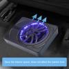10In 800W Under Seat Powered Car Subwoofer, Slim Powered Subwoofer with Low Level Input, Blue LED Lights, Truck Subwoofer (Blue) view 3
