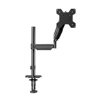 iumLeap Monitor Mount, Full Motion Articulating Aluminum Gas Spring Monitor Arm, Adjustable Monitor Stand Mount Fits 17-27inch Computer Screens