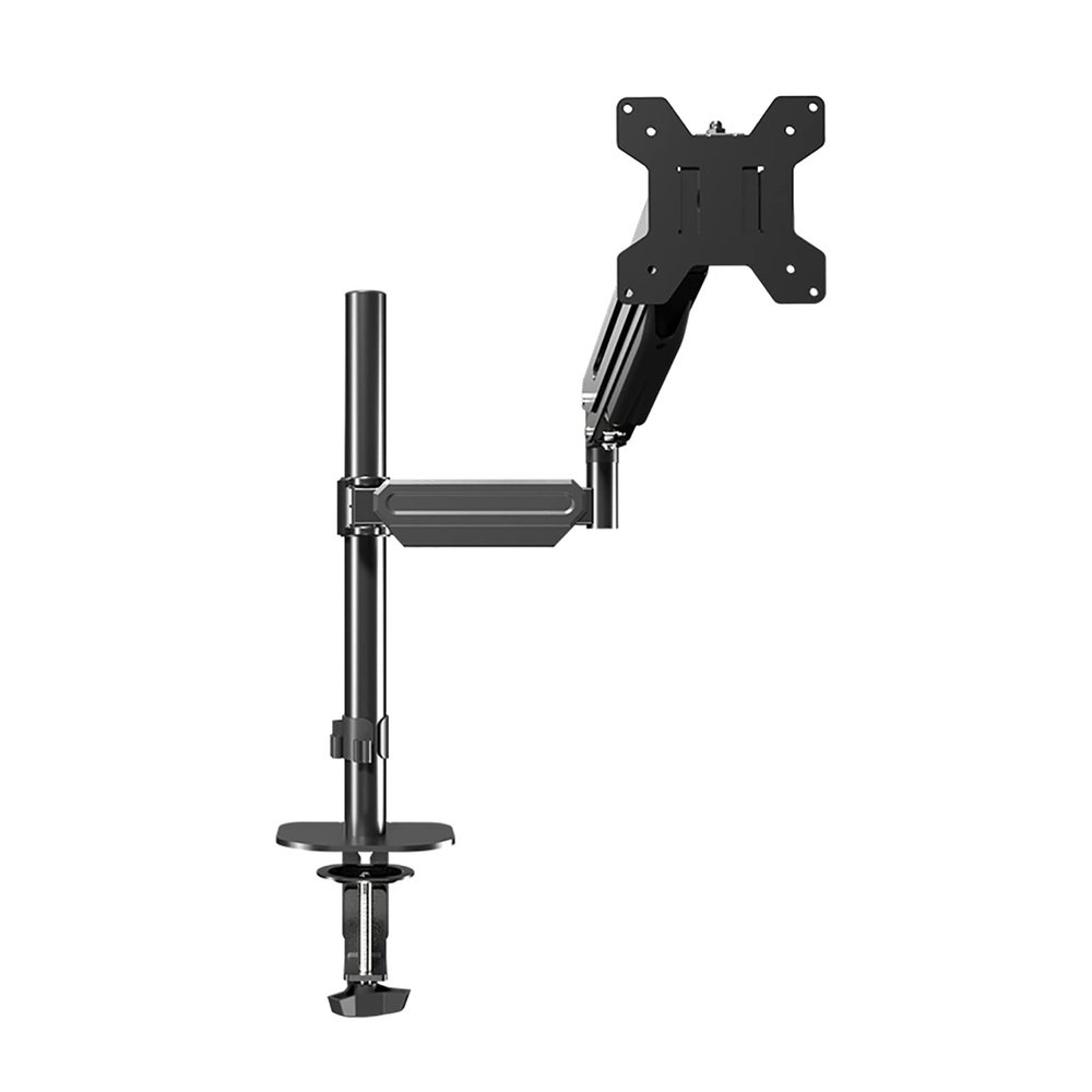 iumLeap Monitor Mount, Full Motion Articulating Aluminum Gas Spring Monitor Arm, Adjustable Monitor Stand Mount Fits 17-27inch Computer Screens