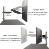 iumLeap Monitor Mount, Full Motion Articulating Aluminum Gas Spring Monitor Arm, Adjustable Monitor Stand Mount Fits 17-27inch Computer Screens view 3