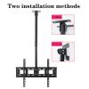 iumLeap 360 Swivel and Tilt Ceiling TV Mount, Telescopic Height Adjustment, for 40 to 70 Inch TV Swivel and Tilting Bracket(3.5 4m) view 3