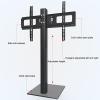 iumLeap Universal Floor TV Stand with Mount 45 Swivel, Space Saving Standing TV Mount for 32-65 Inch TVs, for Bedroom Living Room Corner view 4
