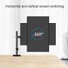 iumLeap Monitor Mount, Articulating Monitor Arm with Clamp and Perforation Base, for 17 to 32 Inch LCD Computer Screens, Holds Up to 22lbs/10kg view 3